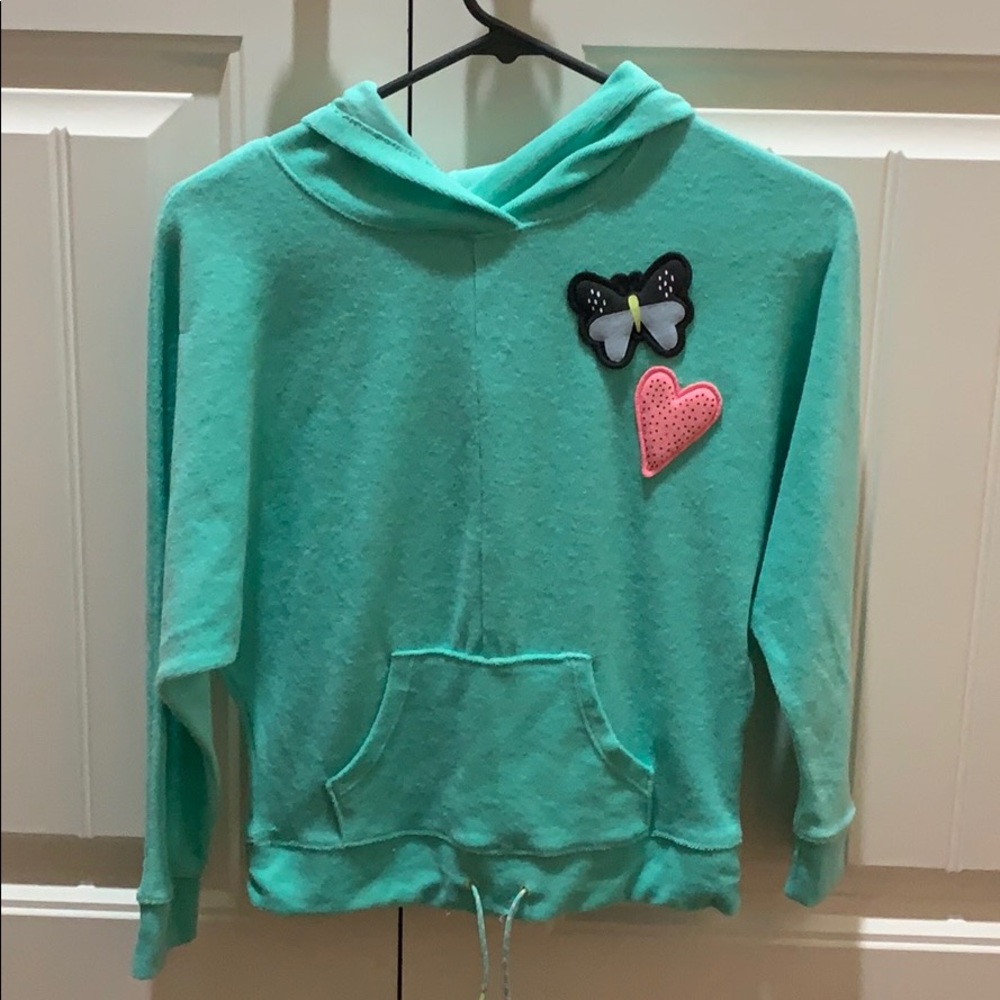 Girls lightweight sweatshirt. Size 7/8